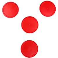 Los mejores  - Sharplace Paquete de 4 Piezas Rojo Air Hockey Pucks Accesorios de Reemplazo Tres Tamaños para Elegir